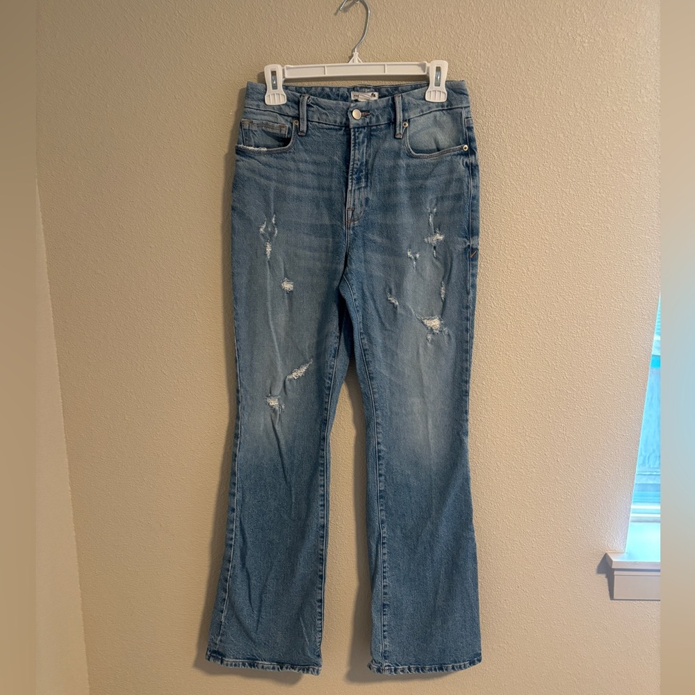 Good American Good Classic bootcut jeans size 26
